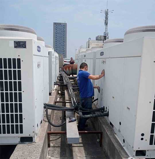 鹿寨中央空调制热和不制冷系统维修方法